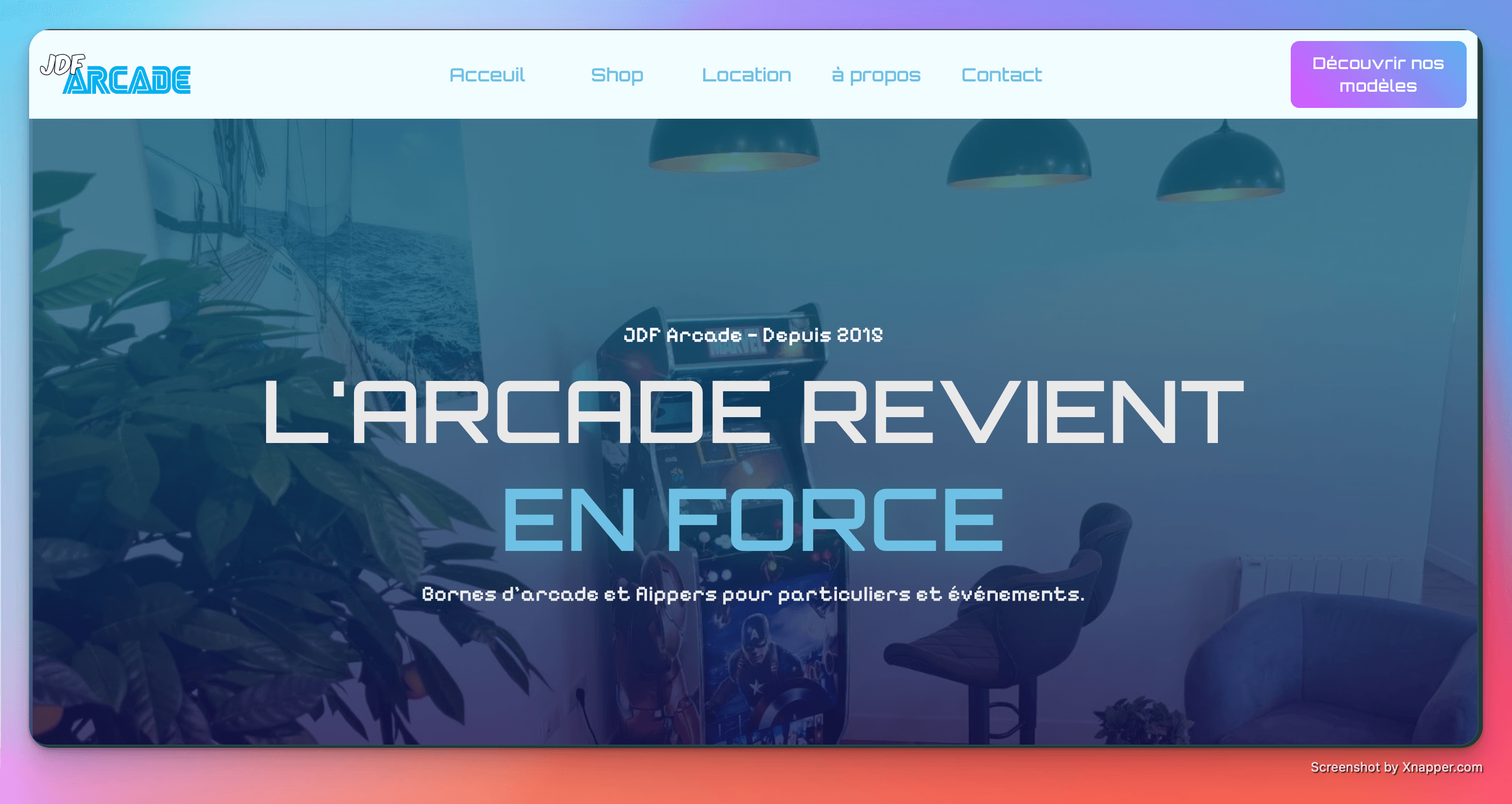 Aperçu JDF Arcade